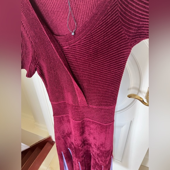 Yigal azrouel maroon dress - Picture 8 of 10